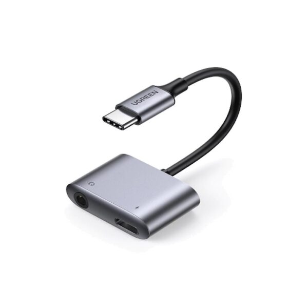 UGREEN 60164 USB-C to Aux 3.5mm Audio With PD Adapter