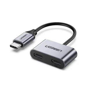 UGREEN 60165 2-in-1 USB-C to Audio & Charging Adapter