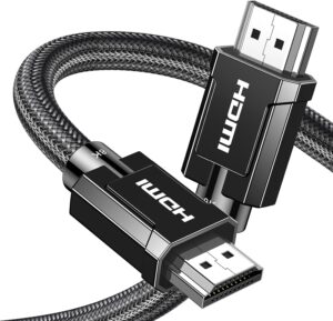 UGREEN 70320 8K HDMI 2.1 Braided Cable 1.5 Meter (Gray) HDMI Certified