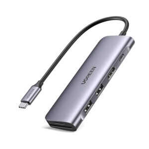 UGREEN 70411 6-IN-1 USB C PD ADAPTER WITH 4K HDMI HUB