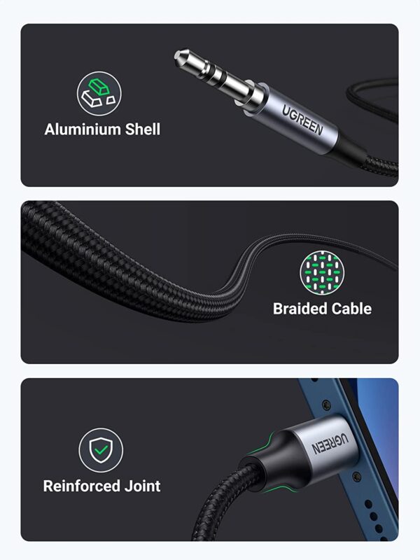 UGREEN 70509 LIGHTNING TO 3.5MM CABLE - Image 5