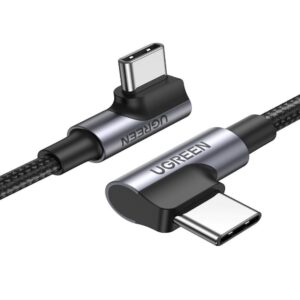 UGREEN 70696 ANGLED USB-C TO C CABLE BRAIDED 1 METER