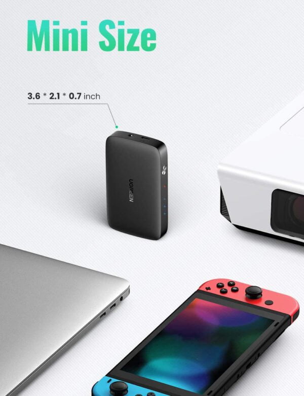 UGREEN 80125 HDMI SWITCHER 3 IN 1 OUT 4K @ 30HZ - Image 3