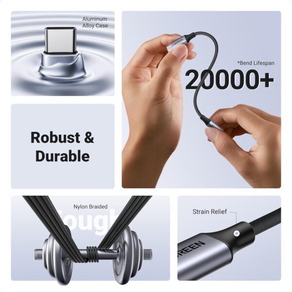 UGREEN 80154 USB Type-C To 3.5mm Audio Adapter - Image 5