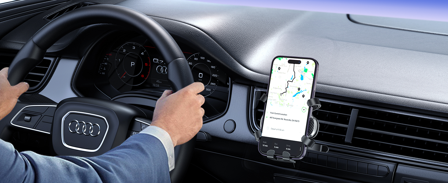 UGREEN 80871 Gravity Drive Air Vent Car Mount Phone Holder 002