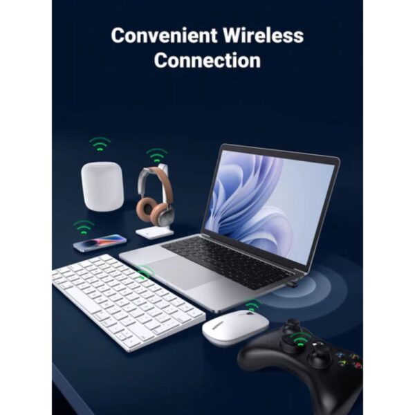 Ugreen USB Bluetooth 5.3 5.0 Dongle Adapter for Pc Speaker Wireless Mouse  Keyboa