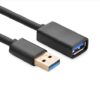 UGREEN 30127 USB 3.0 A MALE TO A FEMALE EXTENSION CABLE GOLD PLATED