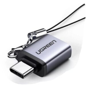 UGREEN 50283 TYPE C MALE TO USB 3.0 A ADAPTER WITH LANYARD
