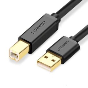 UGREEN USB 2.0 A MALE TO B MALE PRINT CABLE GOLD PLATED 1M