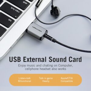 VENTION CDNH0 USB EXTERNAL SOUND CARD