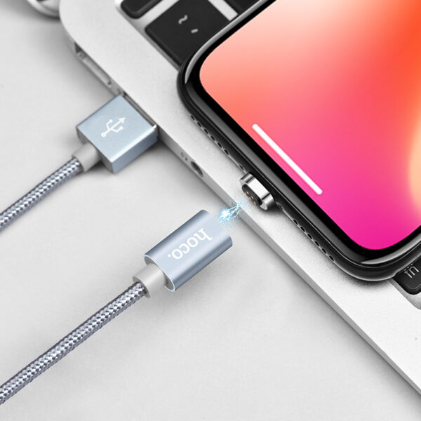 HOCO U40A Magnetic Adsorption Charging Cable for Lightning - Image 2