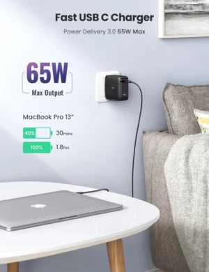 UGREEN 70774 65W PD GaN Wall Charger - 4 Ports
