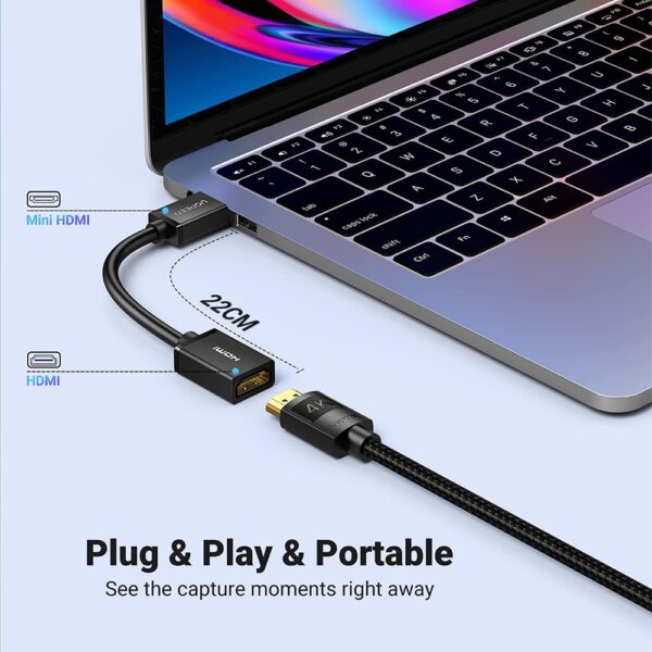 UGREEN 20137 4K Mini HDMI to HDMI Adapter - Image 4