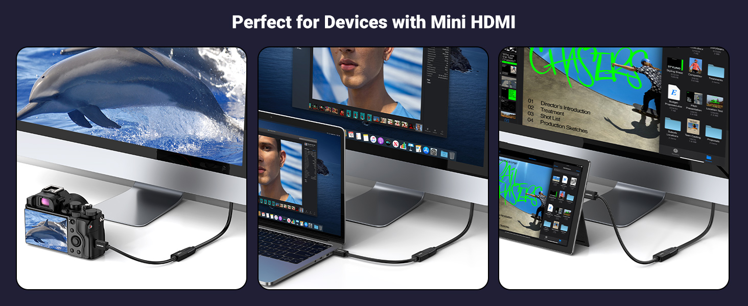 UGREEN 20137 Mini HDMI Adapter Price in Pakistan UGREEN 20137 Mini HDMI to HDMI Adapter 4K@60Hz - UGREEN PK