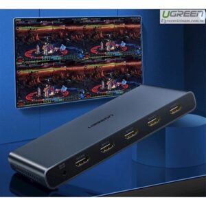 UGREEN 50745 HDMI Splitter 4x1 Quad Multi-Viewer Switch