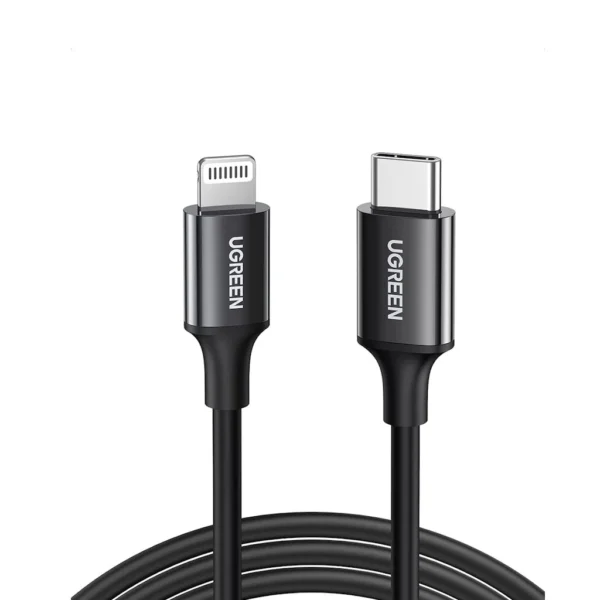 UGREEN 60751 USB-C to Lightning Cable: Charge 2x Faster with MFi Certification & Rapid 3A PD Charge - Image 8