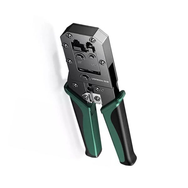 UGREEN 70683 RJ45 Crimper Tools RJ45 Crimping Pliers for CAT6/7/8 Ethernet Lan Cable Network Cutter Stripper Plier Multifuntion Tool