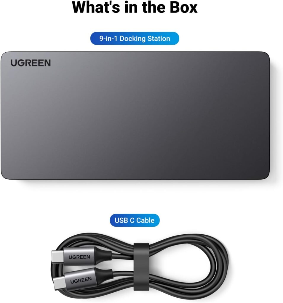 UGREEN Docking Station SATA USB 3.0 Per HDD/SSD 2.5 E 3.5 Pollici - Dual-Bay - Foto 4