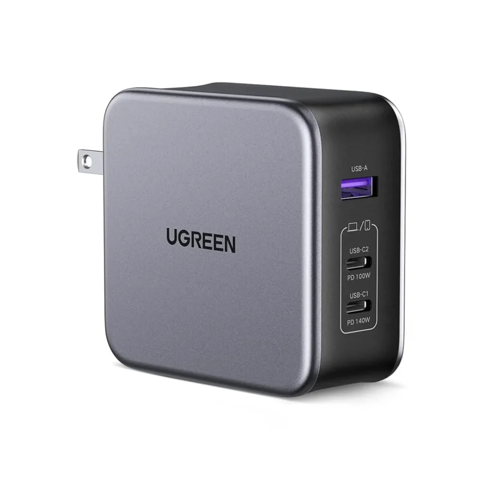 UGREEN 90548 Nexode 140W USB C Nexode PD3.1 PPS 3-Port Foldable