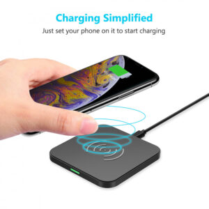 CHOETECH T511S CHOETECH QI Certified 10W-7.5W Fast Wireless Charger Pad