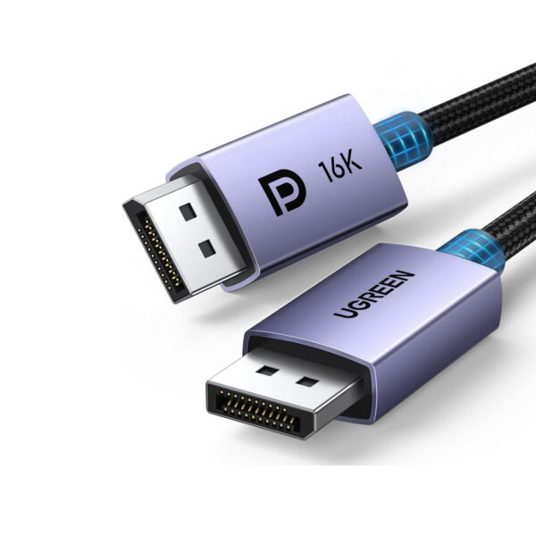 UGREEN 15384 16K DisplayPort Cable 2.1 (VESA Certified) FreeSync G-Sync Video Card Monitor 2 Meter - Image 10