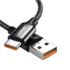 Ugreen 50995 USB A to USB C 100W 6A Super Charge Cable (Black)