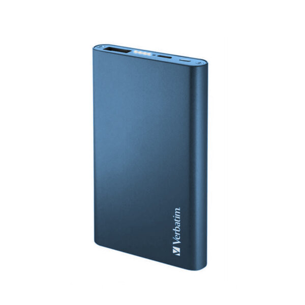 Verbatim 64685 6000mAh Li-Polymer Power Pack Charger (Blue)