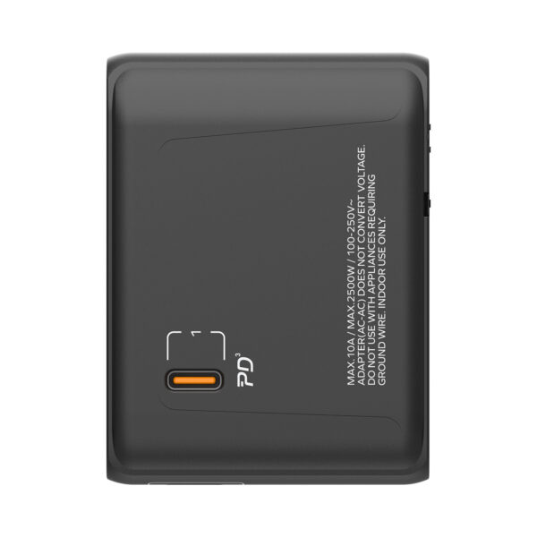 MOMAX UA9D 1-World 35W 5-Port+AC Travel Adapter (2xUSB, 3xUSB-C) - Image 5