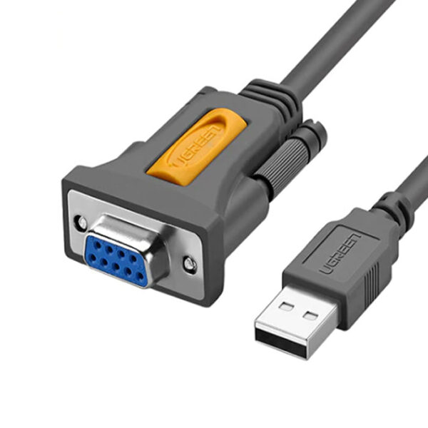 UGREEN 20201 USB to DB9 RS-232 Female Adapter Cable (1.5 Meter) - Image 4