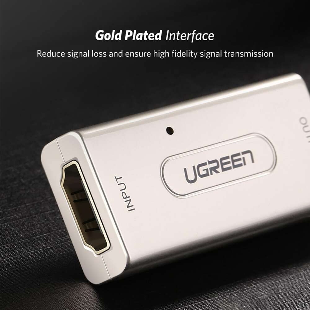 UGREEN 40265 Female HDMI Extender Equalizer Active Repeater Booster for Video and Audio - Image 7