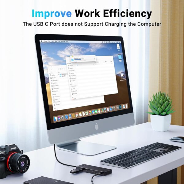 UGREEN 35584 10Gbps 4-in-1 USB 3.2 Adapter Gen 2 with 4 USB-C 3.2 - Image 4