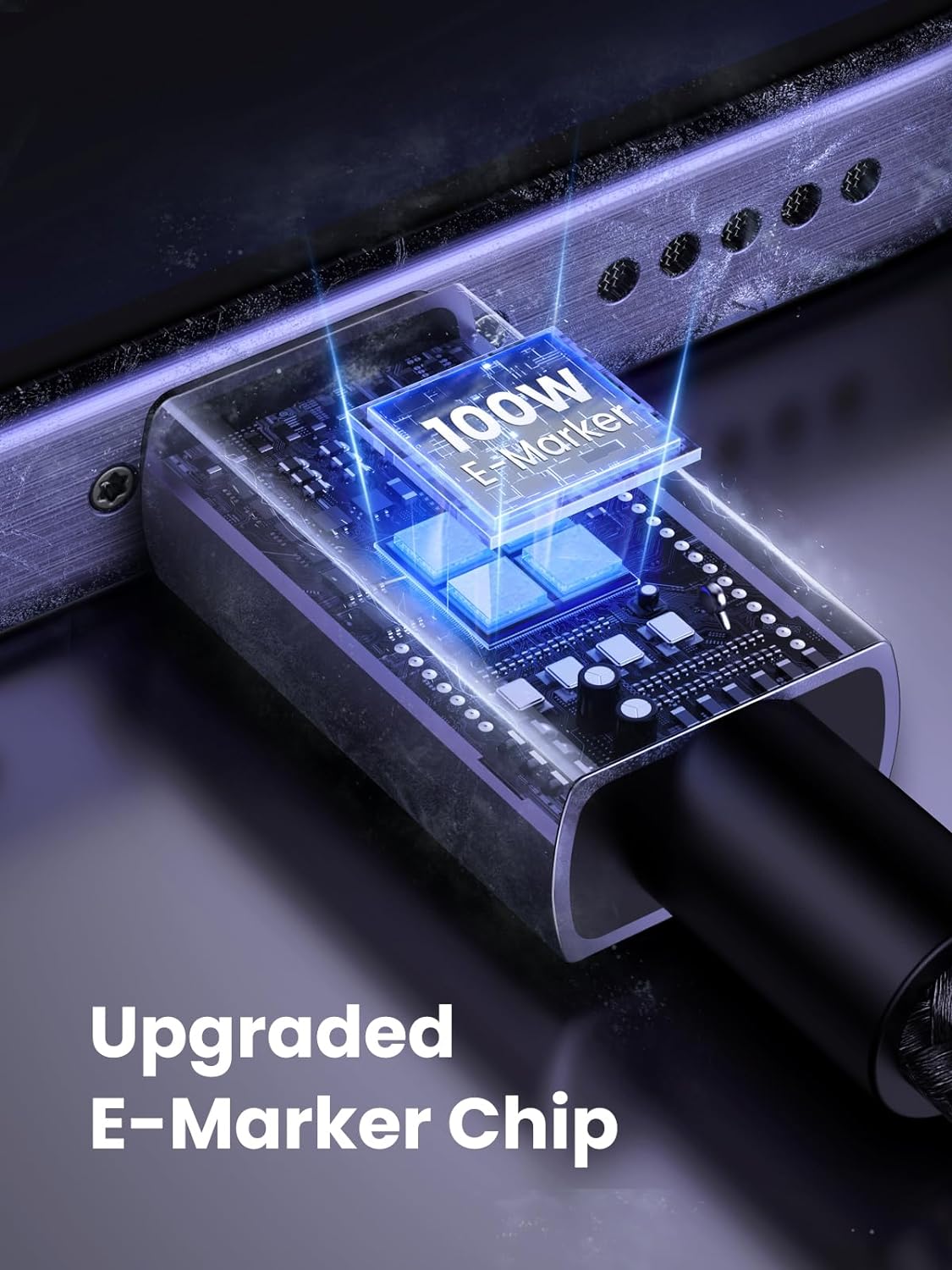 UGREEN 35985 USB-C TO USB-C Cable 100W PD Fast Charging Cable (0.5 Meter) Compatible with iPhone 16-15 /Plus/Pro/Pro Max - Image 6