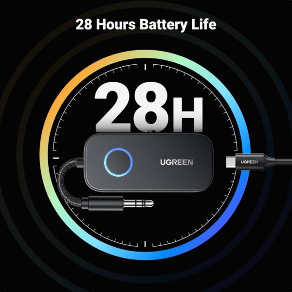 UGREEN 35222 2-in-1 Wireless Bluetooth 5.2 Transmitter/Receiver Adapter - Image 6
