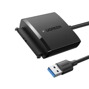 UGREEN 60561 USB to SATA Adapter, SATA to USB 3.0 Cable Hard Drive Adapter SATA I/II/III Hard Drive Reader