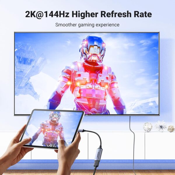 UGREEN 70444 USB C to HDMI Adapter 4K@60Hz Type C Thunderbolt 4/3 Converter - Image 2