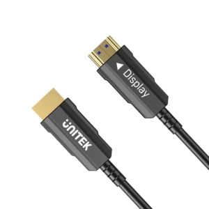 UNITEK C11072BK 4K Fiber Optic HDMI Cable (50 Meter) 4K@60Hz