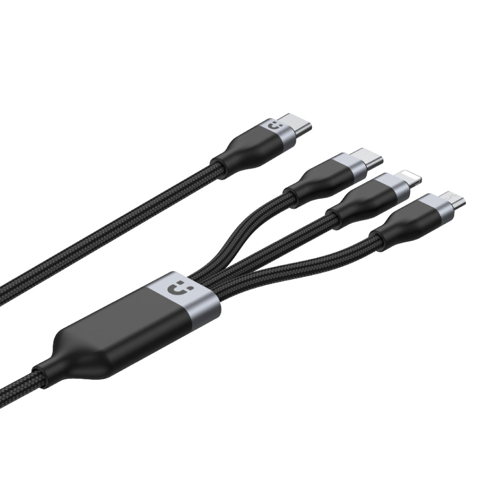 UNITEK 3-in-1 USB-C to Lightning, USB-C, Micro USB Multi Charging Cable (1.5 Meter) - Image 7