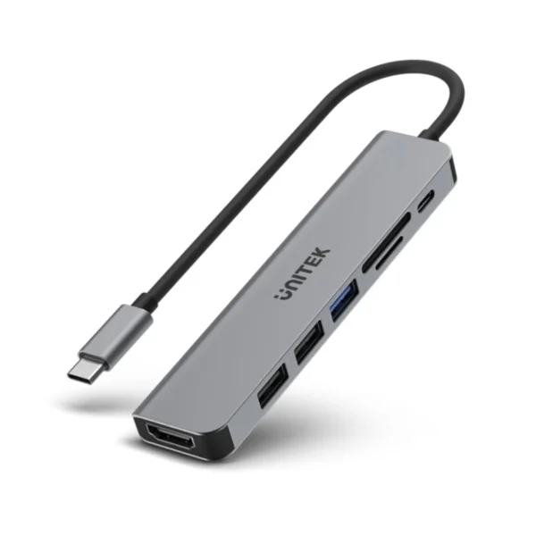 UNITEK H1118A uHUB S7+ 7-in-1 USB-C Hub