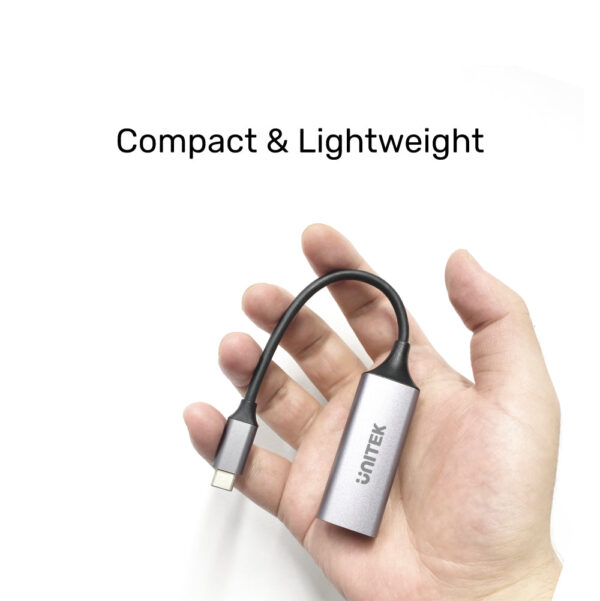 UNITEK USB-C to Gigabit Ethernet Adapter 5Gbps USB 3.1 Data Transfer Compatible with Windows, Mac, Linux - Image 6