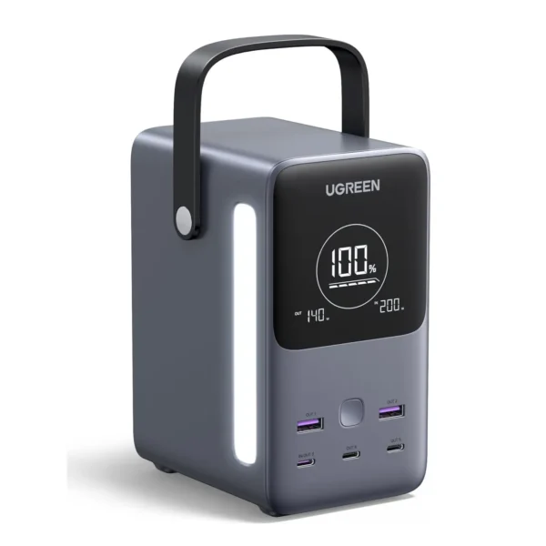 UGREEN 25286 Portable Charger 48,000mAh 300W Power Bank 5 Ports