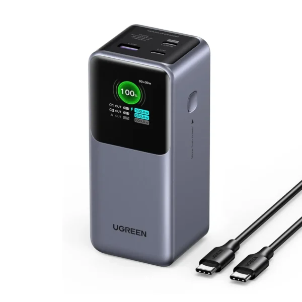 UGREEN 35524 Nexode Power Bank 20000mAh 130W PD Fast Charging 3-Port