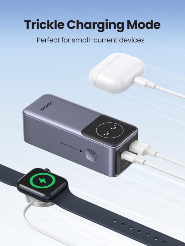 UGREEN 35526 Nexode Power Bank 12000mAh 100W PD PPS Fast Charging Portable Charger Battery Pack - Image 8