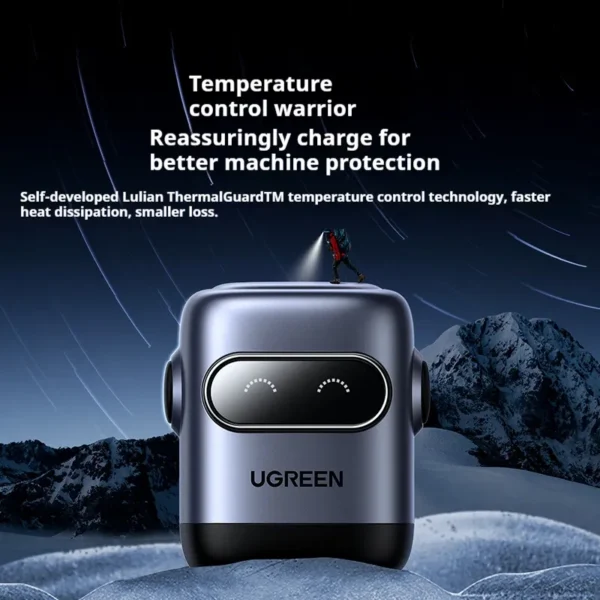 UGREEN 45004 Uno QPai Robot 30W GaN USB-C Fast Wall Charger for iPhone 16/15/14/13 - Image 8