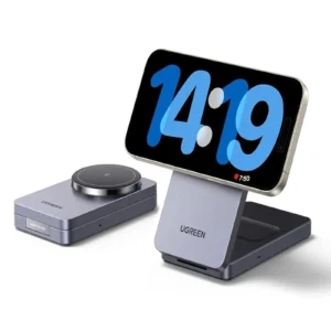 UGREEN 45056 2-in-1 Mag Safe Charger Stand for iPhone 12-16 Series