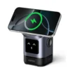 UGREEN 45775 Uno 2-in-1 Qi2 Magnetic Foldable Wireless Charging Station