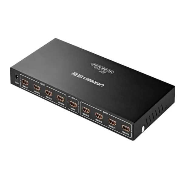 UGREEN 40203 1-In-8-Out 4K HDMI Amplifier Splitter (Black)