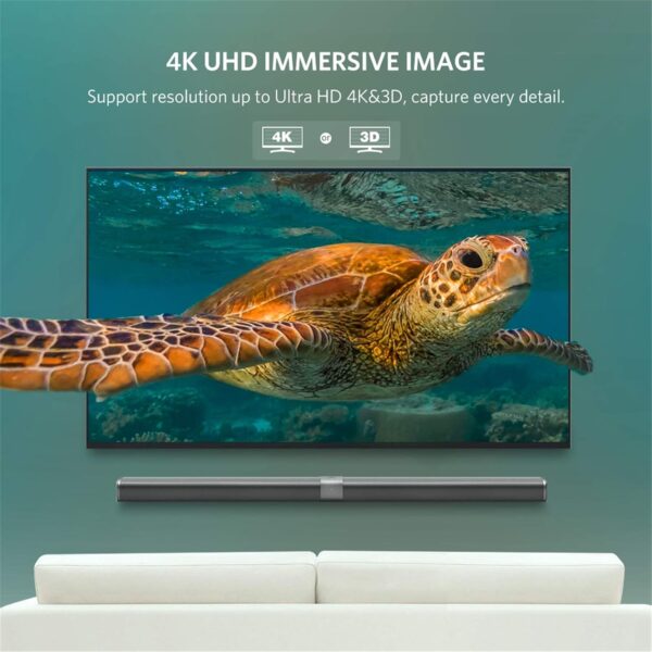 UGREEN 10244 DisplayPort 1.2 DP Male to Male Cable (1 Meter) 4K@60HZ 3D - Image 4