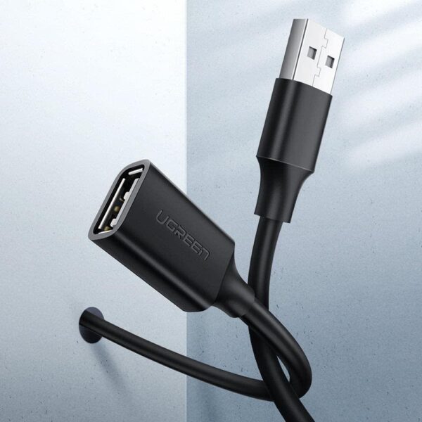 UGREEN 10316 USB 2.0 Extension Cable (2 Meter) High-Speed Data Transfer - Image 2