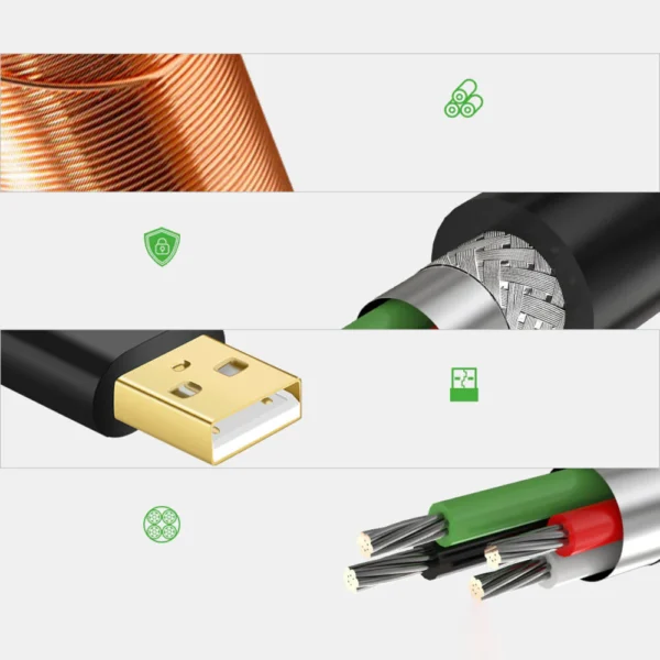 UGREEN 10325 USB 2.0 Type A Male to Female Active Extension Cable (25 Meter) - Image 9
