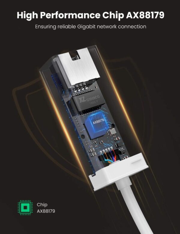 UGREEN 20255 USB 3.0 to RJ45 Gigabit Ethernet Adapter High-Speed 1000Mbps LAN Network - Image 5